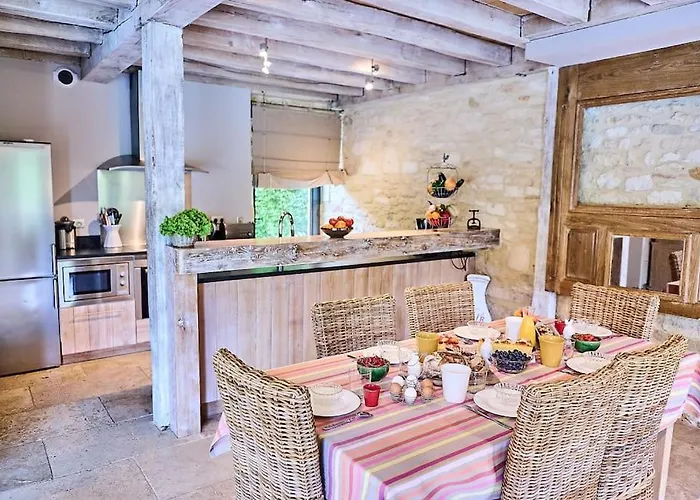 Maison 5 Etoiles Luxe 6p Piscine Privee Chauffee Lascaux *